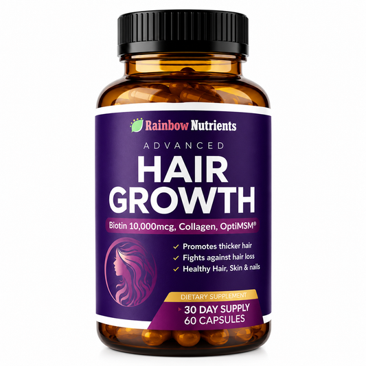 Hair Growth Premium | Cabello Más Fuerte y Saludable | 60 Cápsulas